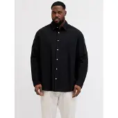 Jack & Jones Breeze Linen Plus Size Skjorte Med Lange Ermer