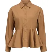Object Peplum Skjorte