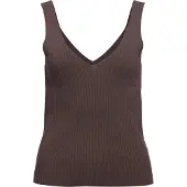 Object Ribbet V-hals Tanktop
