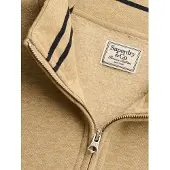 Superdry Essential Serif Logo Halv Glidelås Genser