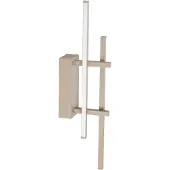 Eglo LED-vegglampe TREPILIANO, beige, høyde 46 cm, metall