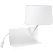 Faro Praktisk og praktisk vegglampe med LED-lesearm