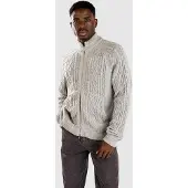 Blue Tomato Full Zip Knit Strikket genser grå
