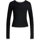JJXX Henna Straight Fit Langarmet T-skjorte