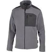 Helly Hansen for man. 49454 Daybreaker Block grey fleece jacket (S), Casual, Polyester