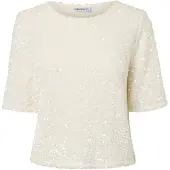 Pieces Pckammy Paljett Kortermet Topp