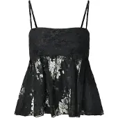 Pieces Pcnorinne Blonde Topp Med Stropper