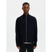 Selected Teller Relaxed Fit Genser Med Glidelås