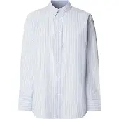 Pepe Jeans for woman. PL3051563 Jade blue shirt (XL), Casual, Cotton, Long sleeve