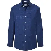 Pepe Jeans for man. PM308715 Morey blue shirt (S), Casual, Cotton, Long sleeve