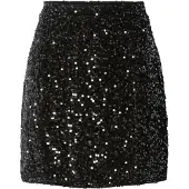 Pieces Pckammy Paljett Miniskjørt
