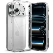 Ringke Fusion-etui til iPhone 18 Pro / 17 Pro – gjennomsiktig