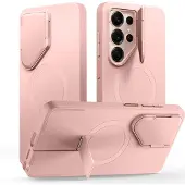 Tech-Protect Kevlar Aura MagSafe-etui til Samsung Galaxy S26 Ultra – rosa