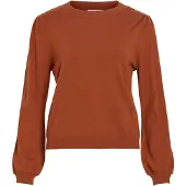 Vila Viella Rund Hals Strikket Pullover