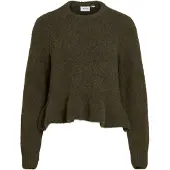 Vila Vibows Rund Hals Strikket Pullover