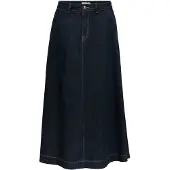 Object Denim Maksiskjørt