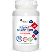 Aliness UbiquinoL KANEKA Naturlig KOENZYM 100 mg x 60 vegetabilske kapsler.