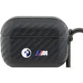 BMW BMAPWMPUCA2 AirPods Pro-deksel svart/svart Carbon Double Metal Logo