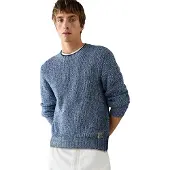 Pepe Jeans for man. PM7000092 Duncan Crew blue jumper (XXL), Casual, Cotton, Long sleeve
