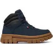 Tommy Hilfiger Vintersko - Blå/Svart - - 35 - Vinterstøvler