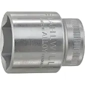 Stahlwille 02110020, Stikkontakt, Kromfarget, DIN EN 3709, 53 g