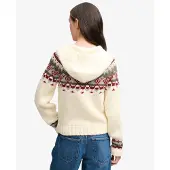 Superdry Fairisle 1/2 Button Hoodie Hetteskjorte