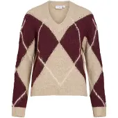 Vila Vitolise V-hals Strikket Pullover