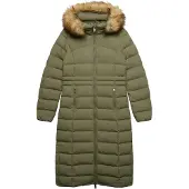 Superdry Faux Fur Fuji Longline Jakke