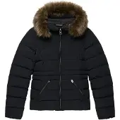 Superdry Faux Fur Fuji Padded Jakke