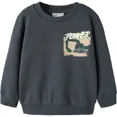Name it Collegegenser - NmmNayel - Ombre Blue - - 2 år (92) - Collegegenser