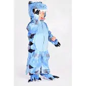Den Goda Fen Kostymer - Dinosaur - Blå - - 3-4 år (98-104) - Kostymer