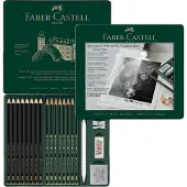 Faber-Castell Set Pitt Graphite Matt & Castell 9000