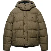 Superdry Premium Check Pufferjakke