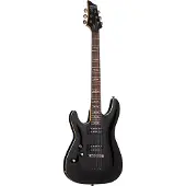 Schecter Omen-6 Left Handed Electric Guitar Black