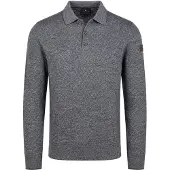 State of Art Genser Polokrage Navy Mørkeblå Størrelse