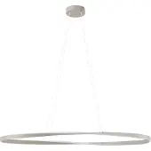 Eglo LED-hengelampe CAMEROTA, beige, 111 x 38 cm, fjernkontroll