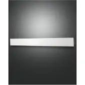 FABAS LUCE LED-vegglampe Lotus, hvit, 93 cm lang