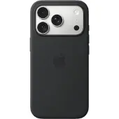 Apple iPhone 18 Pro silikondeksel med MagSafe, svart