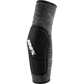 100% albuebeskyttere 100% RIDECAMP Elbow Guard gråmelert svart str. S