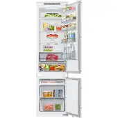 Samsung BRB70F30BES0 integrert kombiskap 356 L, svart stål