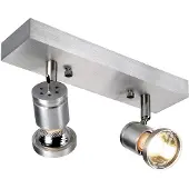 SLV Asto 2 lyskilder downlight med dekorativ ring