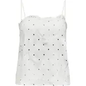 Object Blonde Singlet Topp Med Stropper