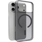 SBS Daylight Magsafe-kompatibelt silikonetui for iPhone 17 Pro - gjennomsiktig svart