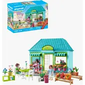 Playmobil - Blomsterkafé - 71807 - 220 Deler - - OneSize - Leketøy