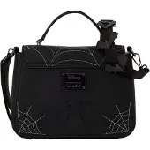 Loungefly Mickey &amp; Minnie Spiderweb &amp; Bats Skulderveske