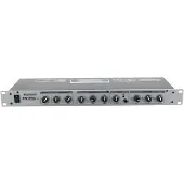 Omnitronic EM-260, 6 kanaler, Rack-montering, 35 W