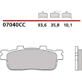 Brembo 07040 Organiske Bremseklosser