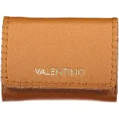 Mario Valentino for woman. VPS9W943 Brown logo wallet (OSFA), Casual, Polyurethane