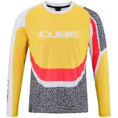 Cube Vertex Langarmet Enduro-sykkeltrøye