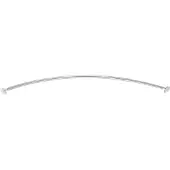 Wenko Teleskopisk dusjforhengstang, Ø 2,5 cm, 110-200 cm